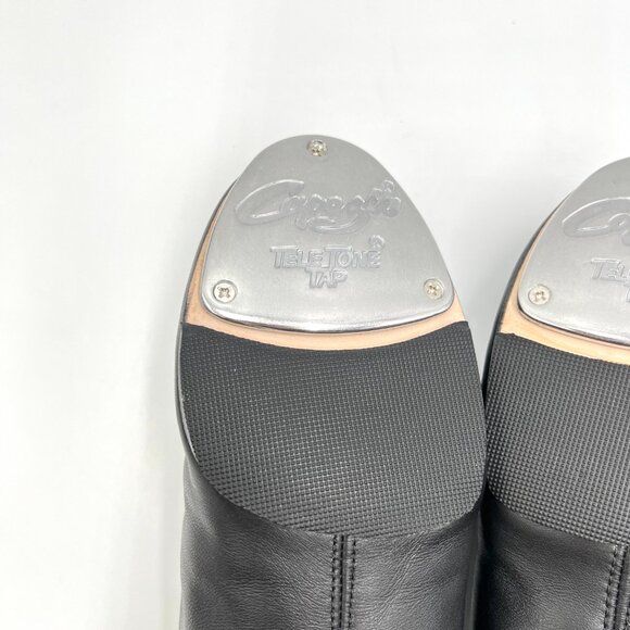 11.5W 11.5 Wide‎ Capezio Flex Master Mastr CG16 Black Leather Tap Dance Shoes - Picture 9 of 13